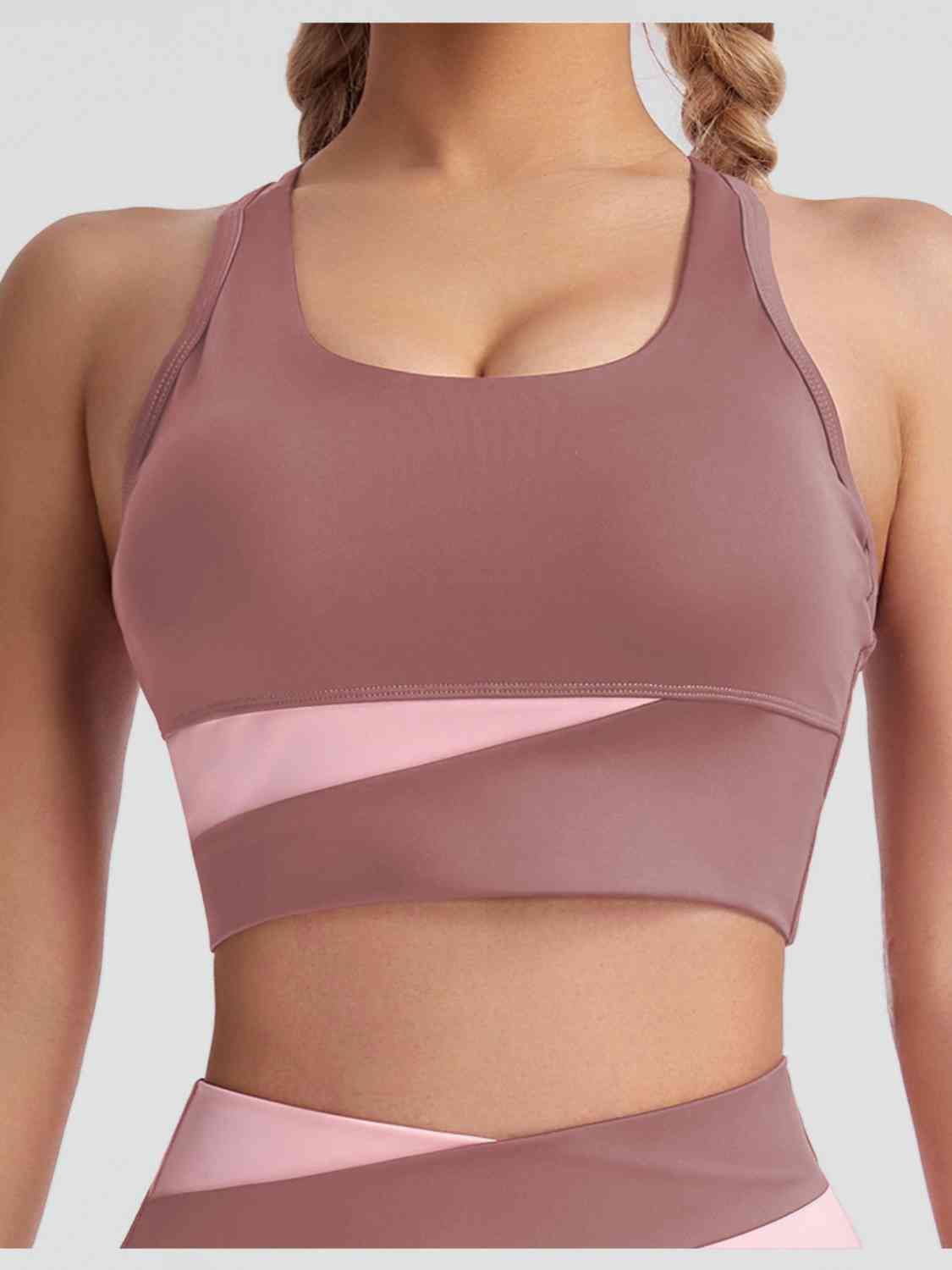 Soutien-gorge de sport à dos nageur