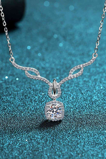 Collier avec pendentif Moissanite Right On Trend