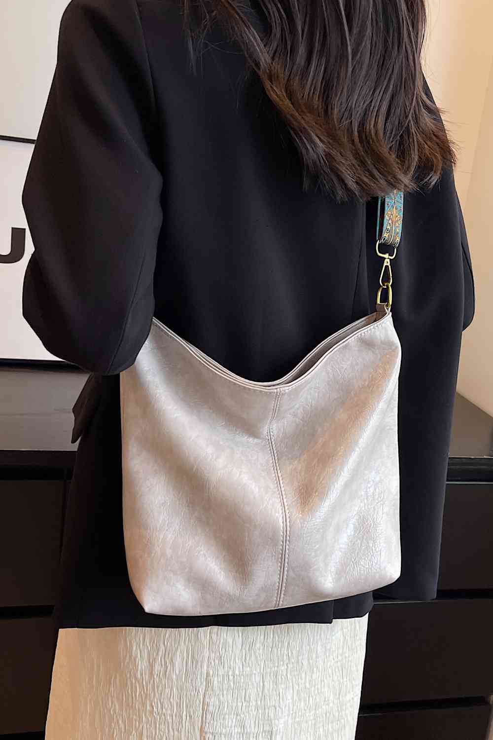 Sac à bandoulière en cuir PU adoré