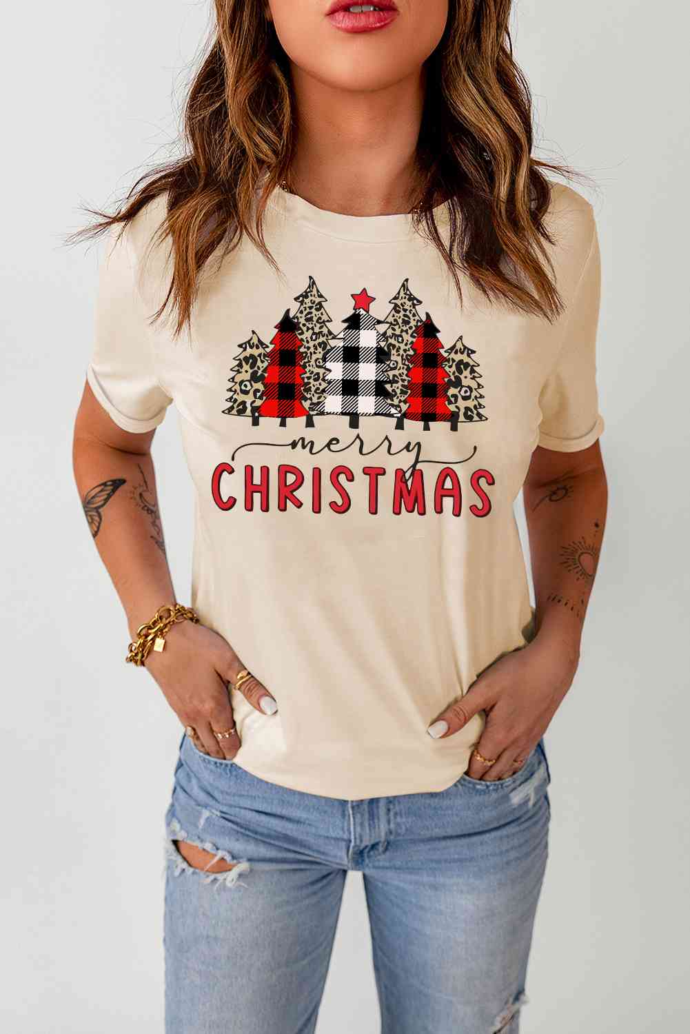 JOYEUX NOËL T-shirt graphique