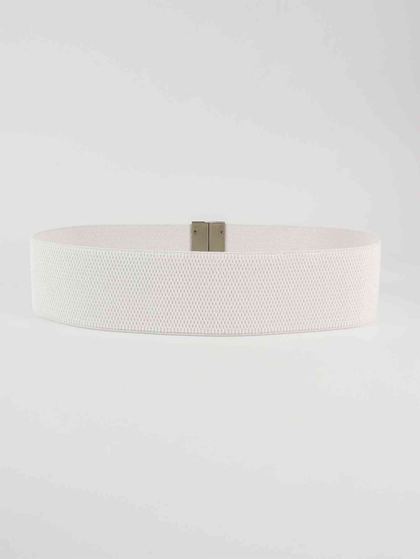 Ceinture élastique à boucle en alliage