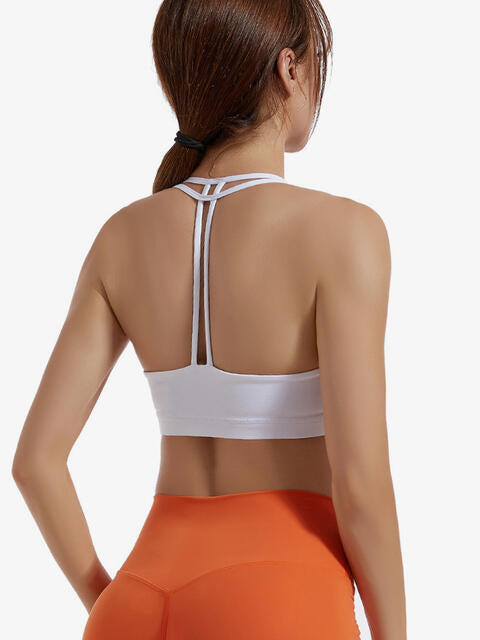 Soutien-gorge de sport à dos en T