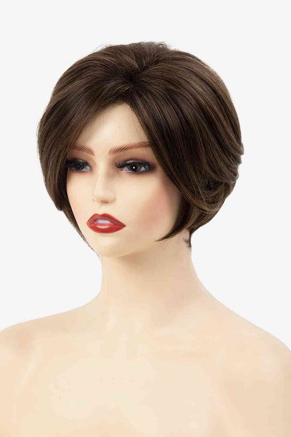 Synthetic Short Wave Bobo Wigs 5''