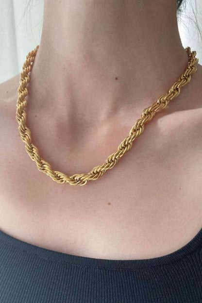 Collar Chapado en Oro 18K