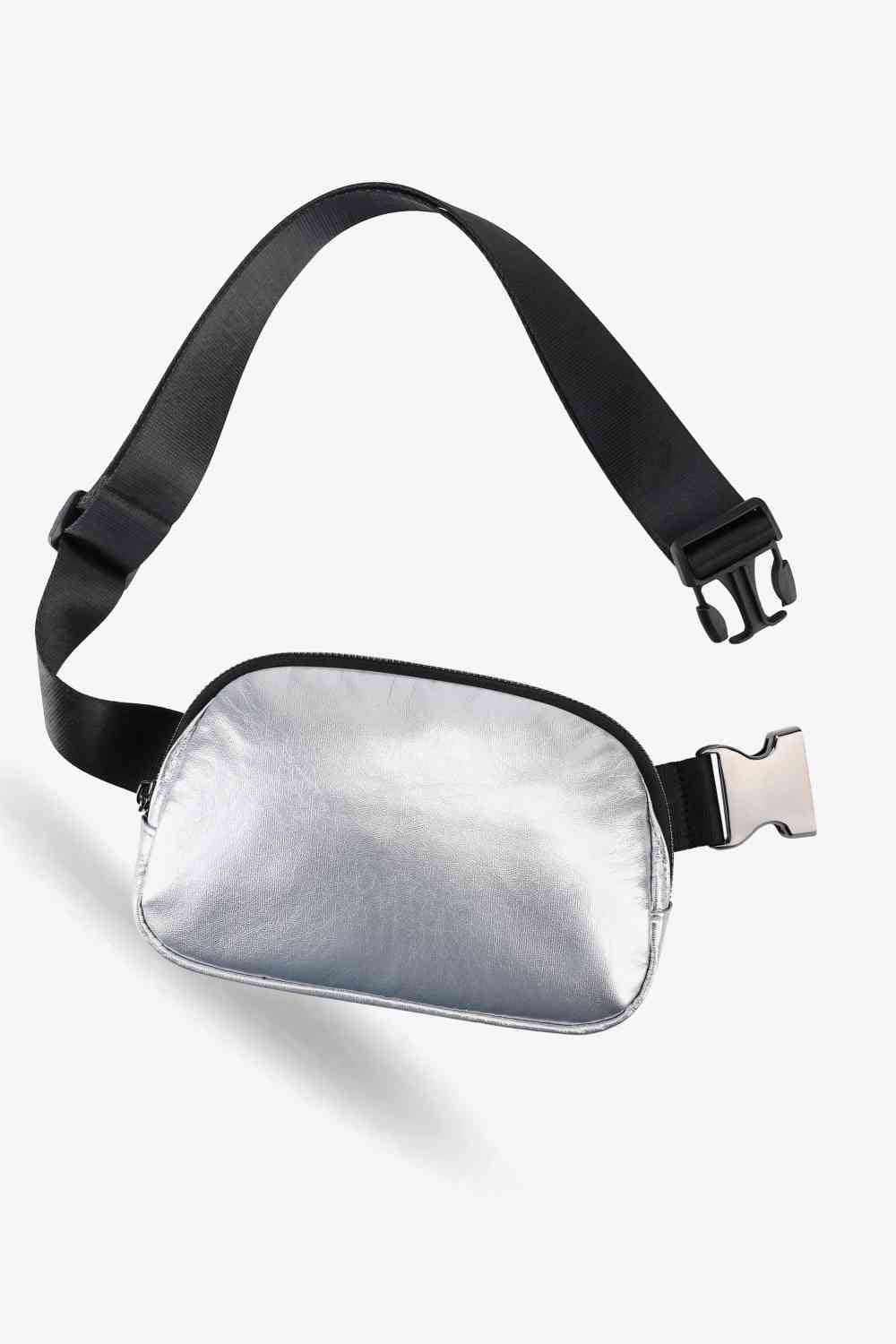 Bolso bandolera con correa ajustable de cuero PU