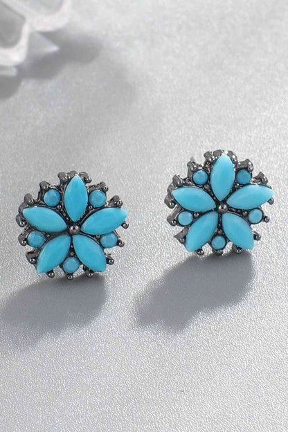 Boucles D'oreilles Turquoises