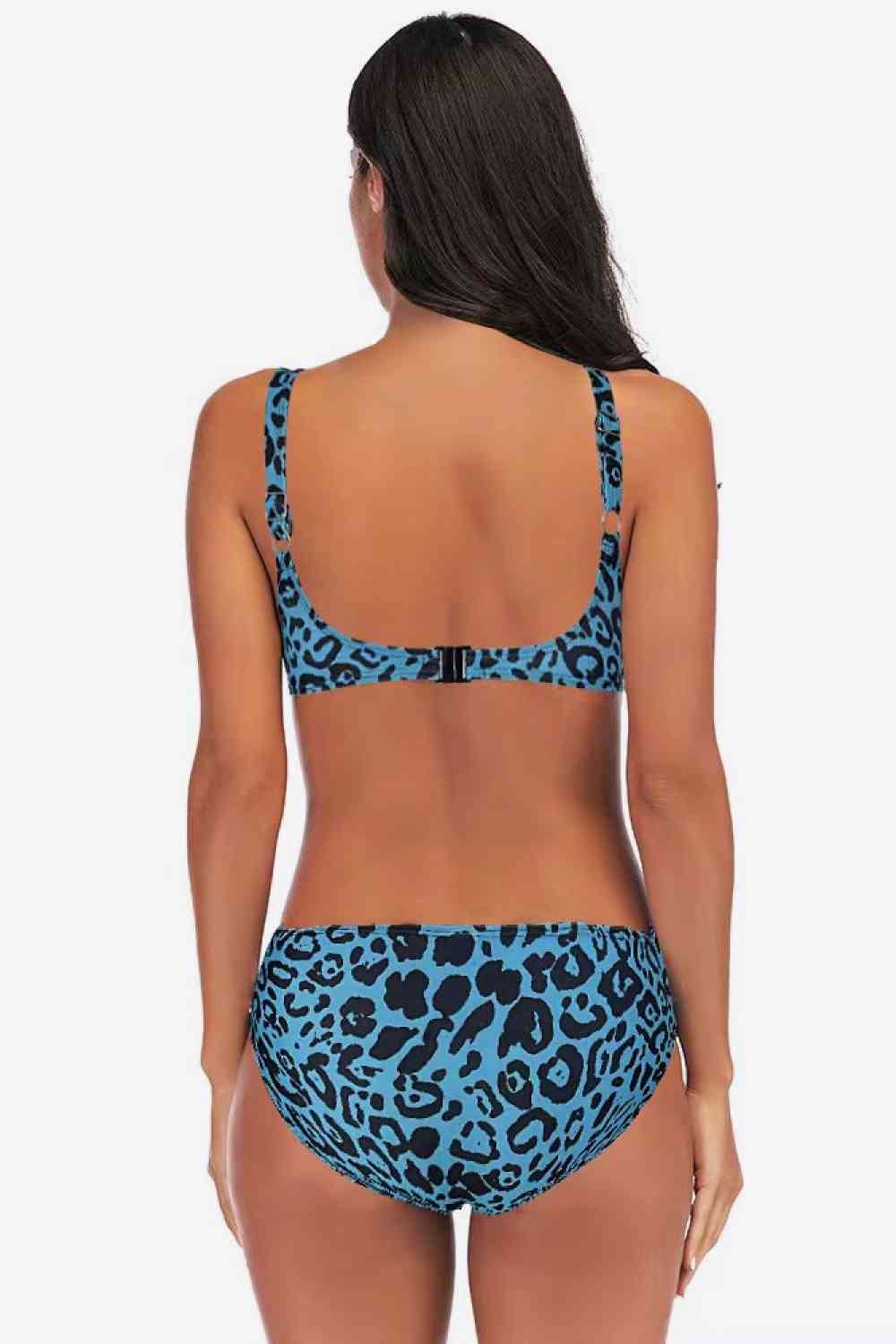 Conjunto de bikini de leopardo