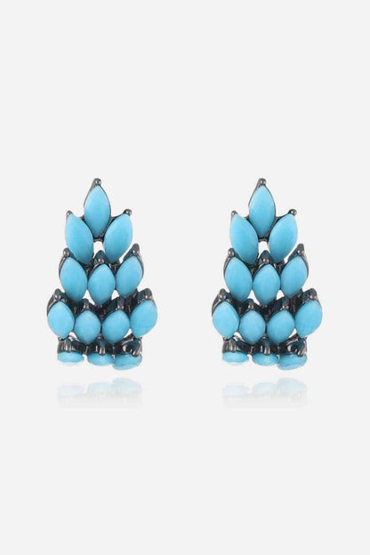 Boucles D'oreilles Turquoises