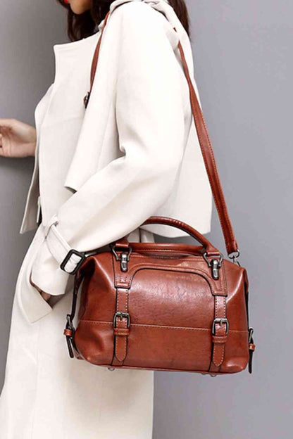 PU Leather Crossbody Bag