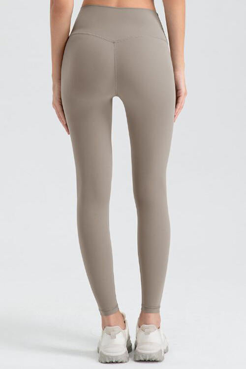 Leggings deportivos con cintura ancha