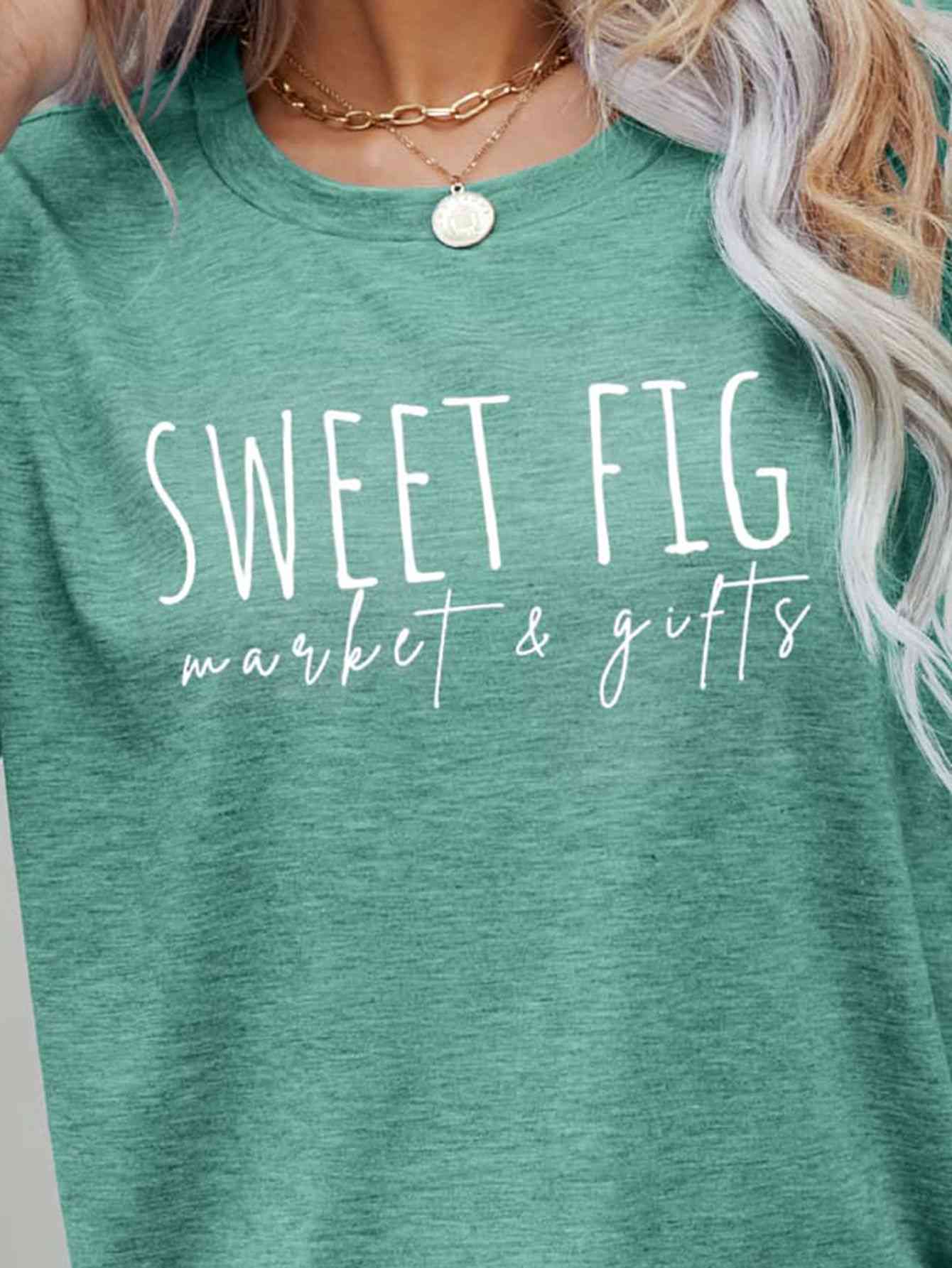 SWEET FIG MARKET &amp; CADEAUX T-shirt graphique