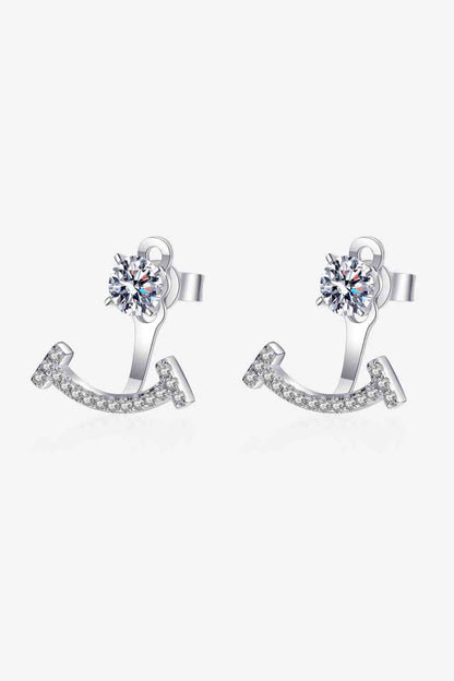 Deux façons de porter des boucles d'oreilles Moissanite