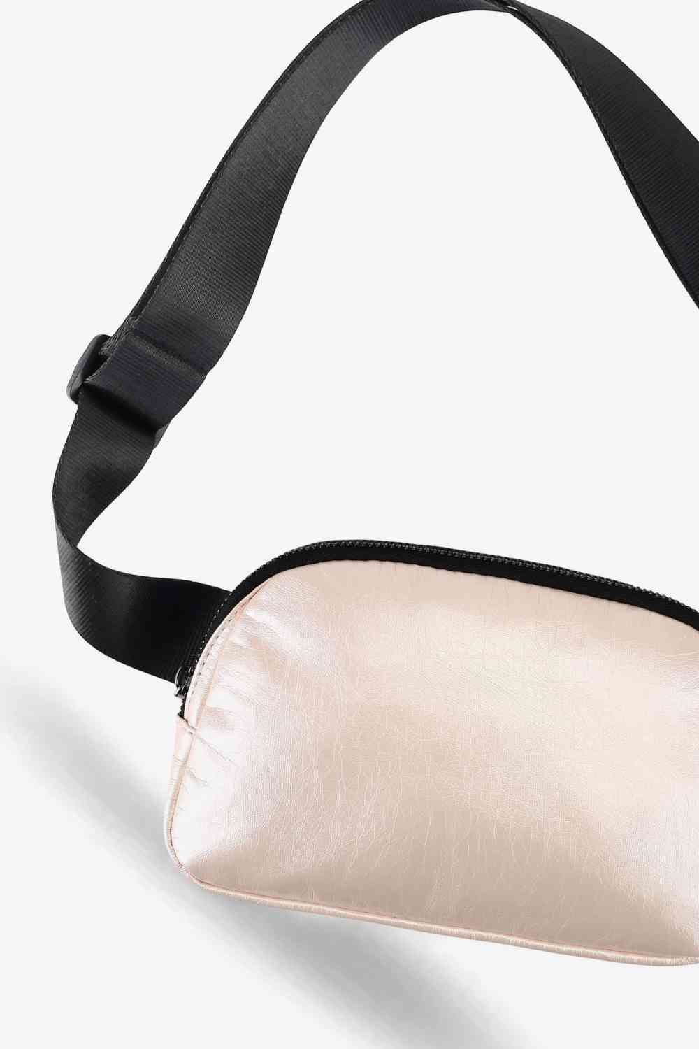 Sac à bandoulière en cuir PU à sangle réglable