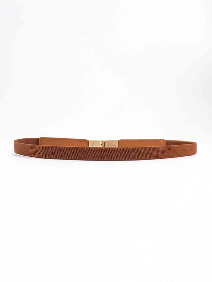 Ceinture fine élastique en PU