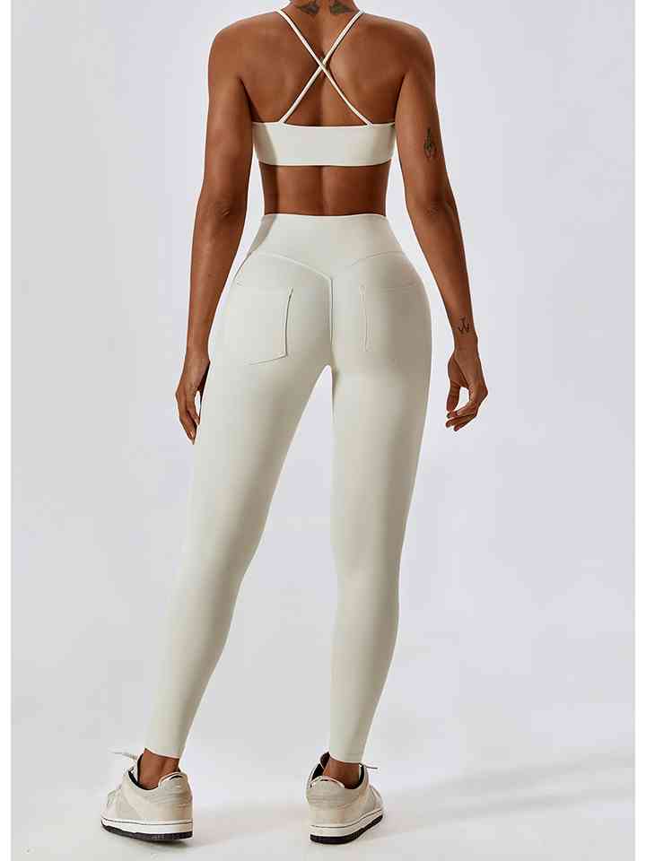 Pantalon de sport à large ceinture