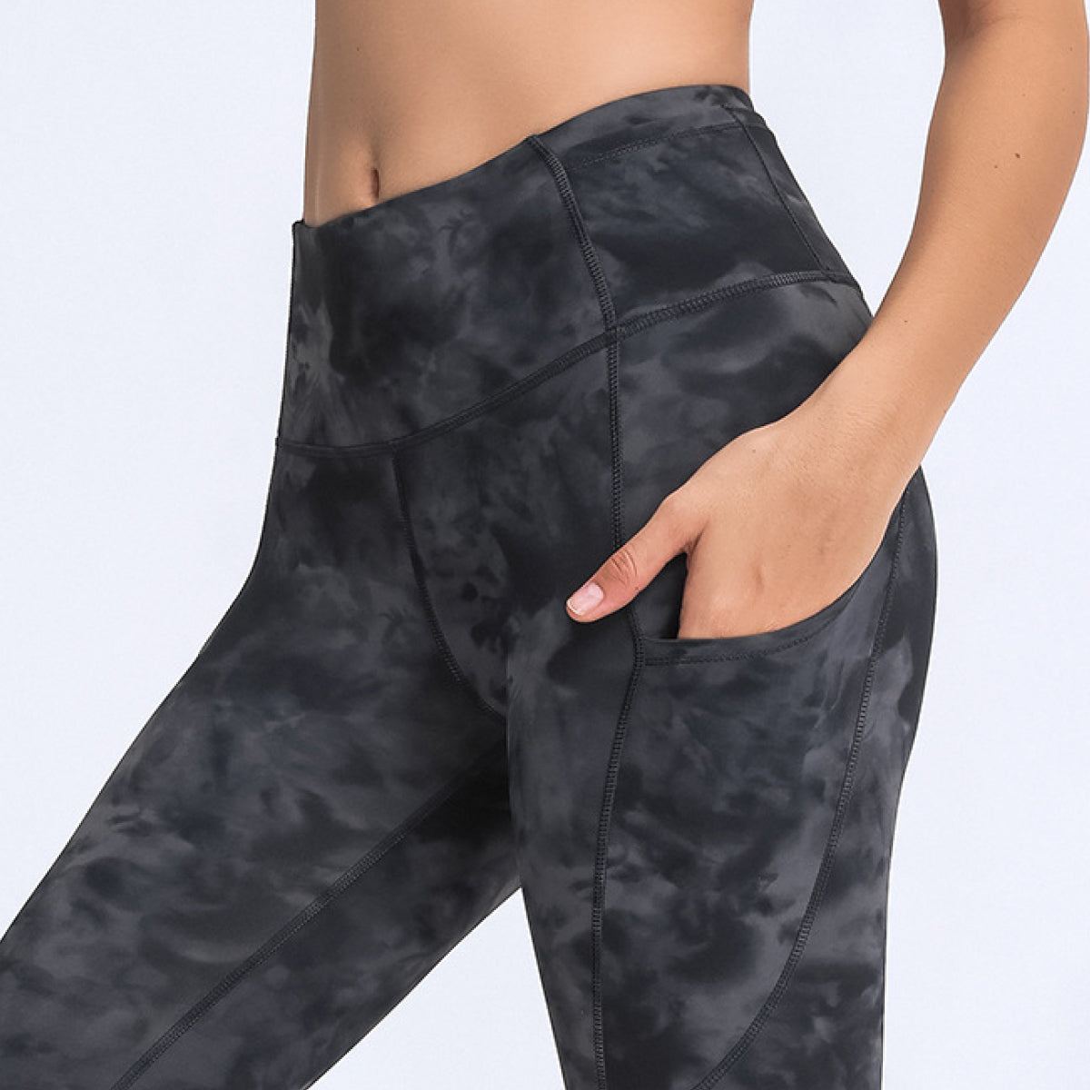 Legging actif avec poche sur la cuisse