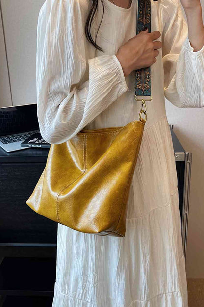 Sac à bandoulière en cuir PU adoré