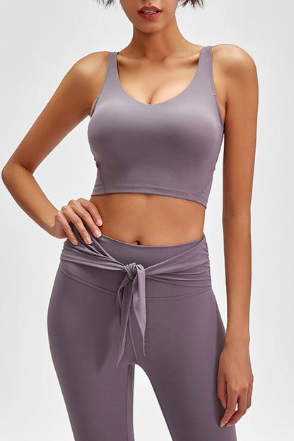 Soutien-gorge de sport à dos dégagé