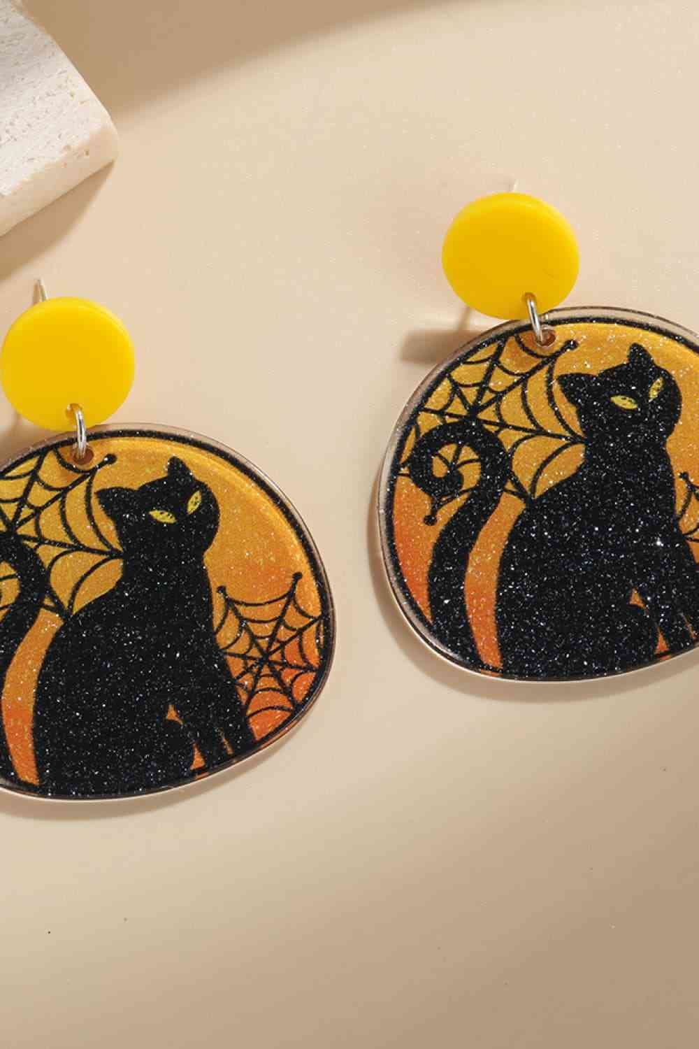 Boucles d'oreilles thème Halloween