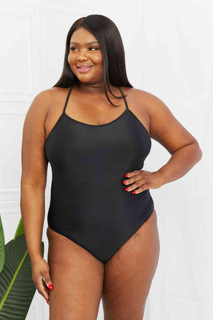 Marina West Swim High Tide Bañador de una pieza en negro