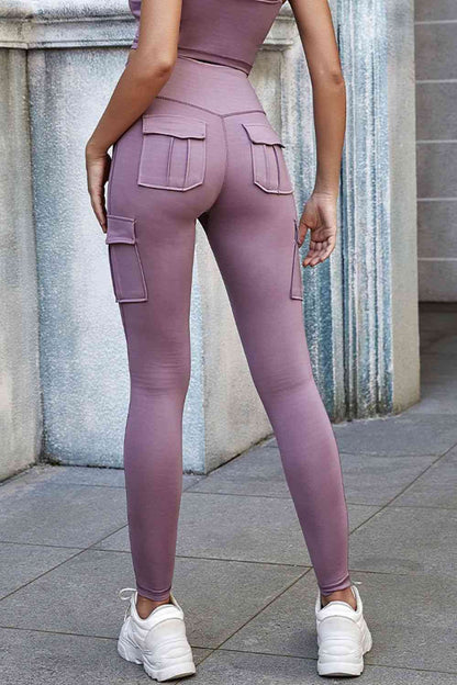 Legging taille haute avec poches