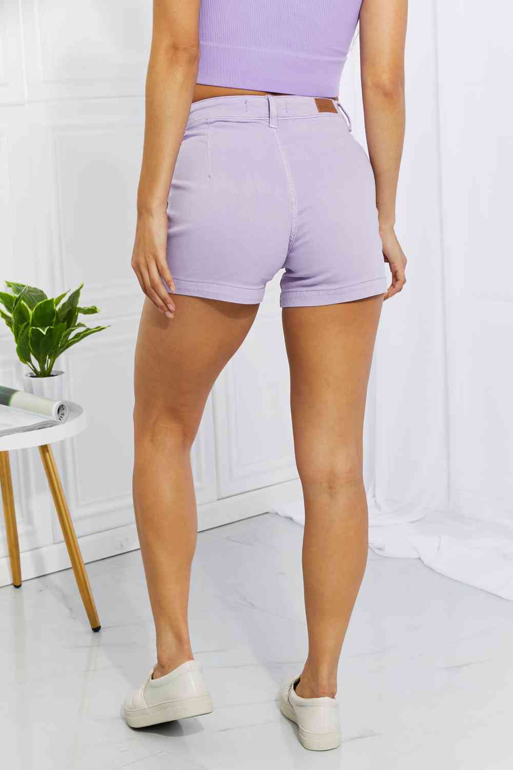 Short cargo teint Carter pleine taille Judy Blue