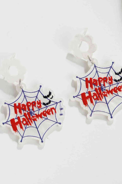 Boucles d'oreilles thème Halloween