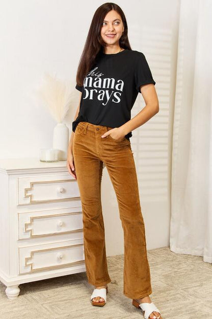 Simplemente amo ESTA MAMA ORA Camiseta gráfica