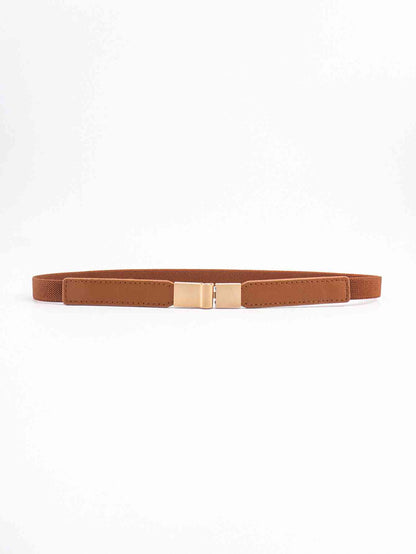 Ceinture fine élastique en PU