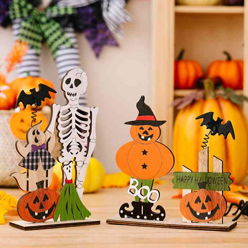 Adornos decorativos de elementos de Halloween de 2 piezas