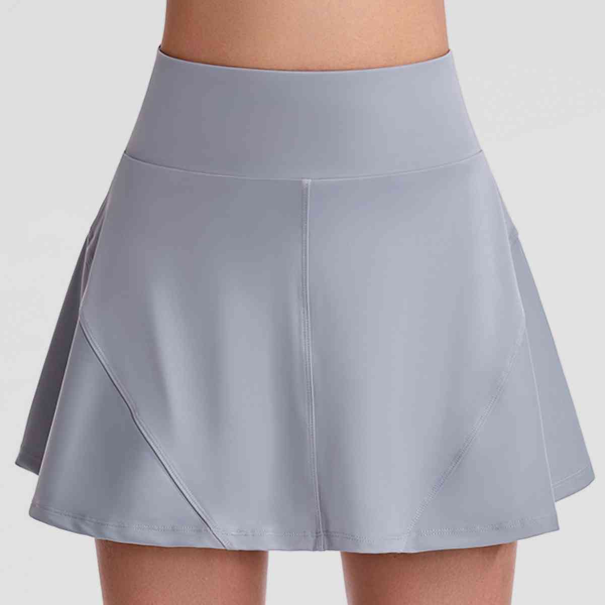 Jupe-short de sport à large ceinture