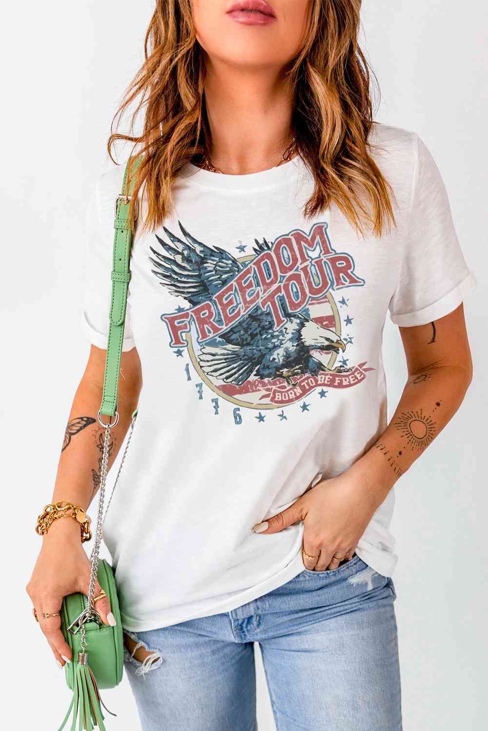 Camiseta gráfica FREEDOM TOUR