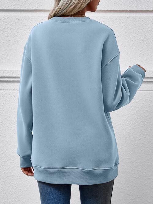 BELIEVE Graphic Long Sleeve Sweatshirt
