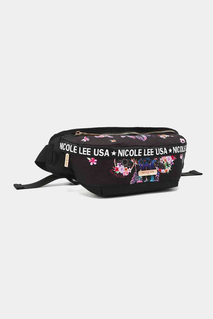 Sac banane avec logo Nicole Lee USA