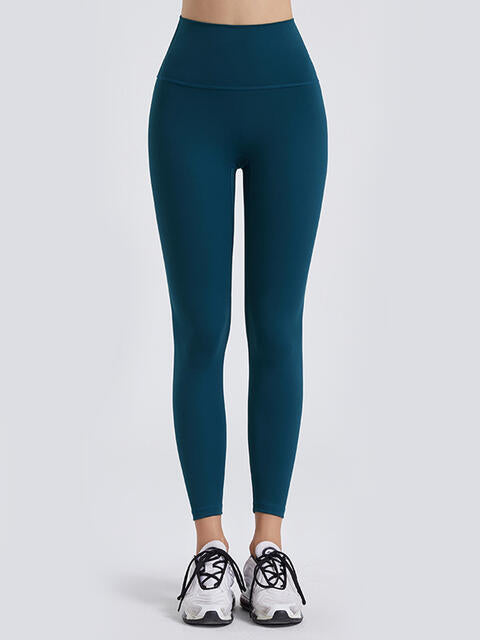 Leggings deportivos con cintura ancha