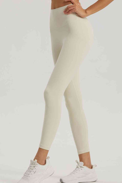 Leggings deportivos con cintura ancha