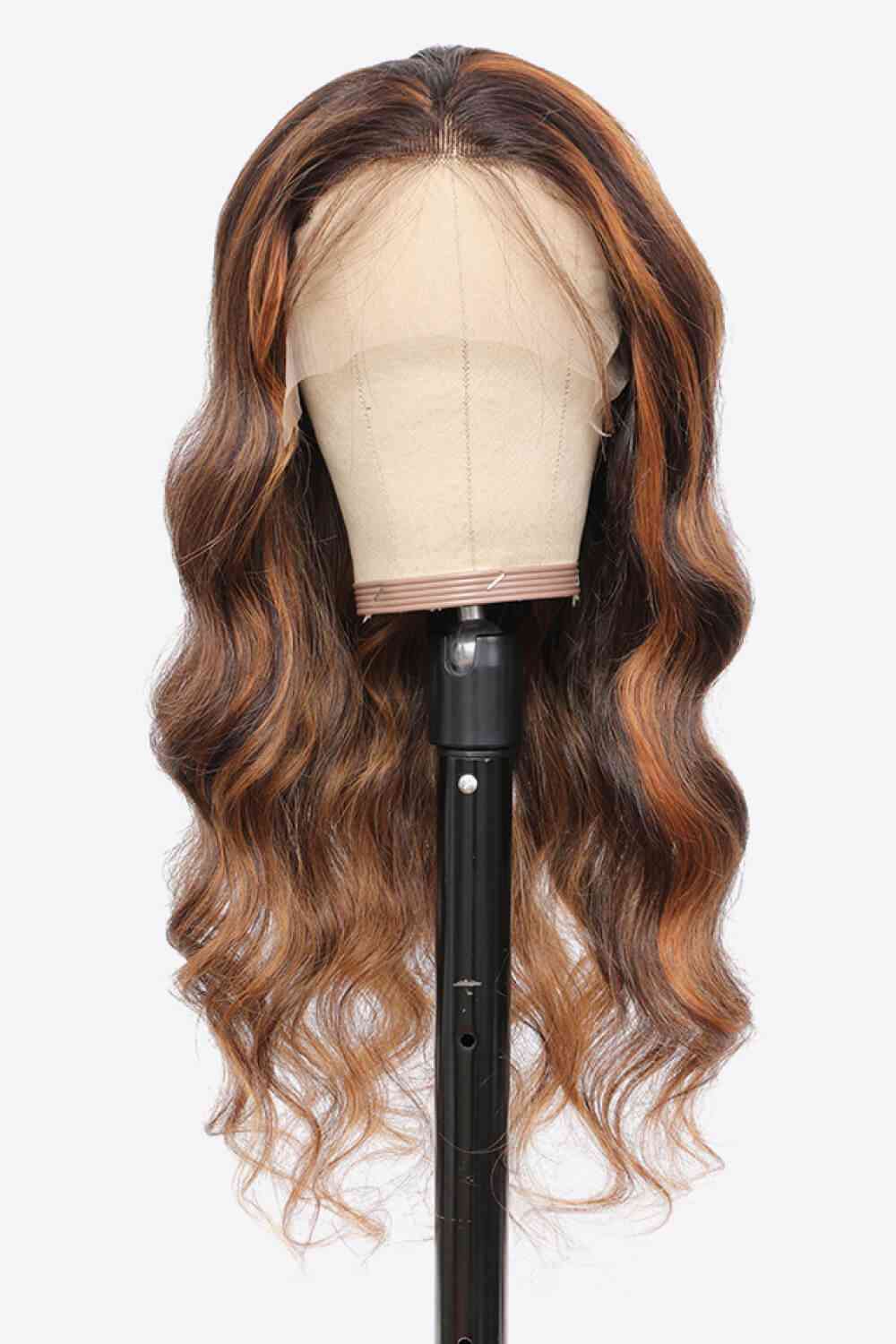 18" #P4/27 13x4 Pelucas delanteras de encaje Resalte Cabello humano Cuerpo Wave150% Densidad