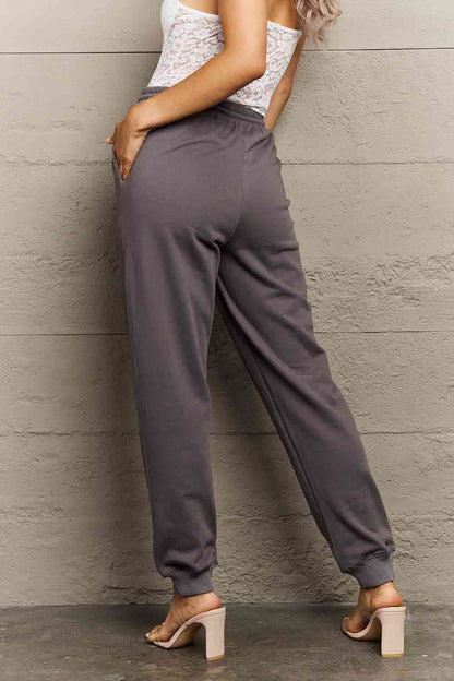 Simply Love Simply Love - Pantalon de survêtement long avec cordon de serrage et image d'ange pleine taille