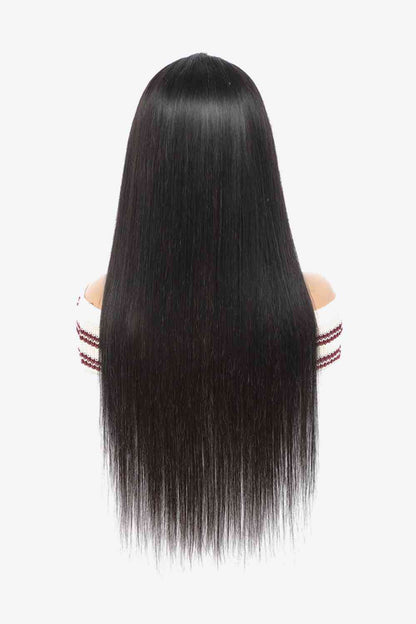 18" densité naturelle de la couleur 150% de cheveux de Vierge de perruques d'avant de la dentelle 13x4