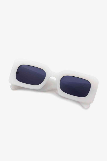 Gafas de sol rectangulares con montura de policarbonato