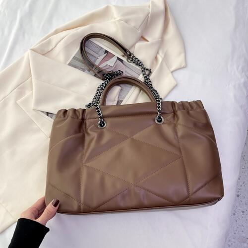 PU Leather Tote Bag