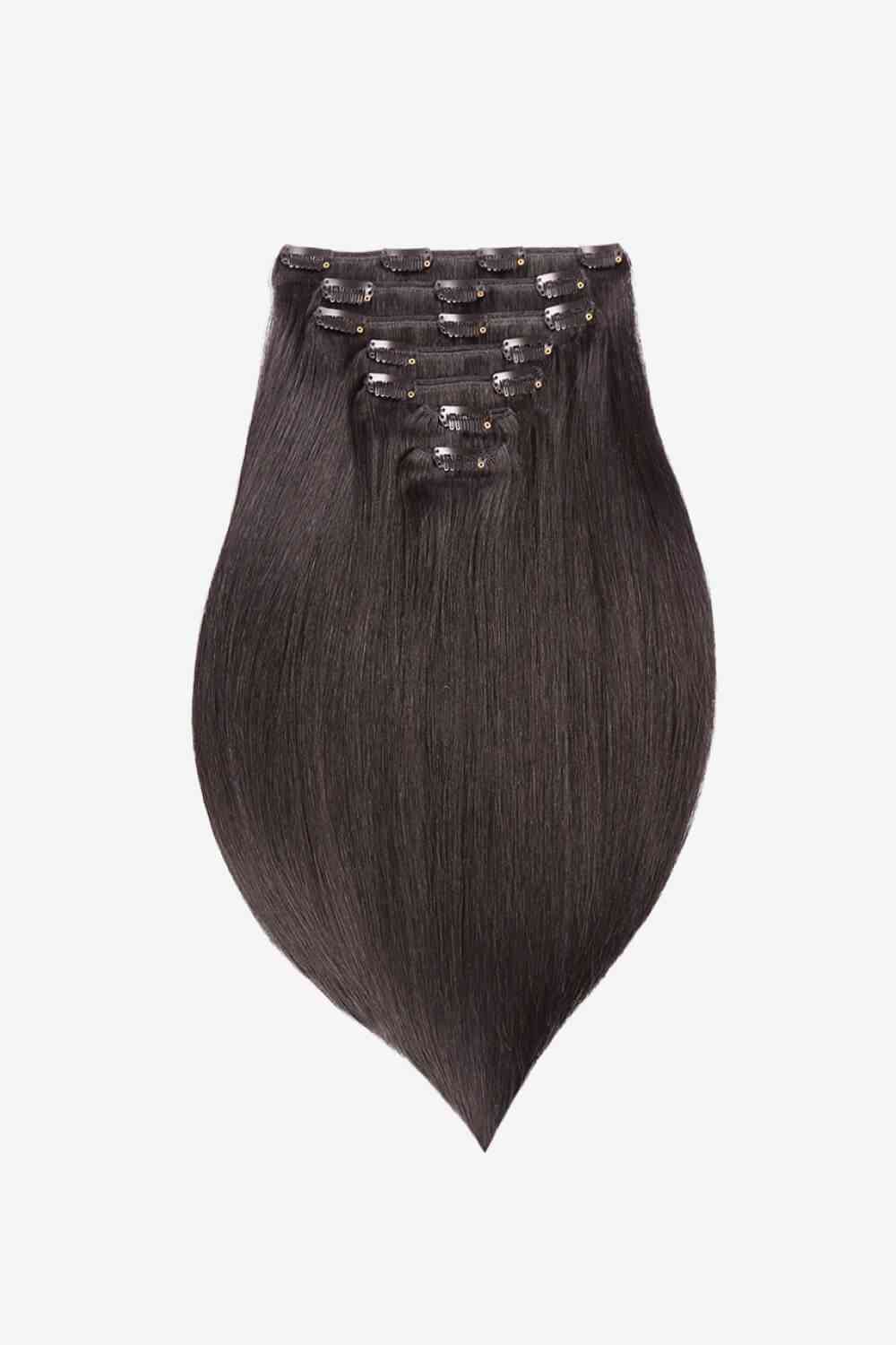 Extensions de cheveux indiens à clipser 20" 120 g