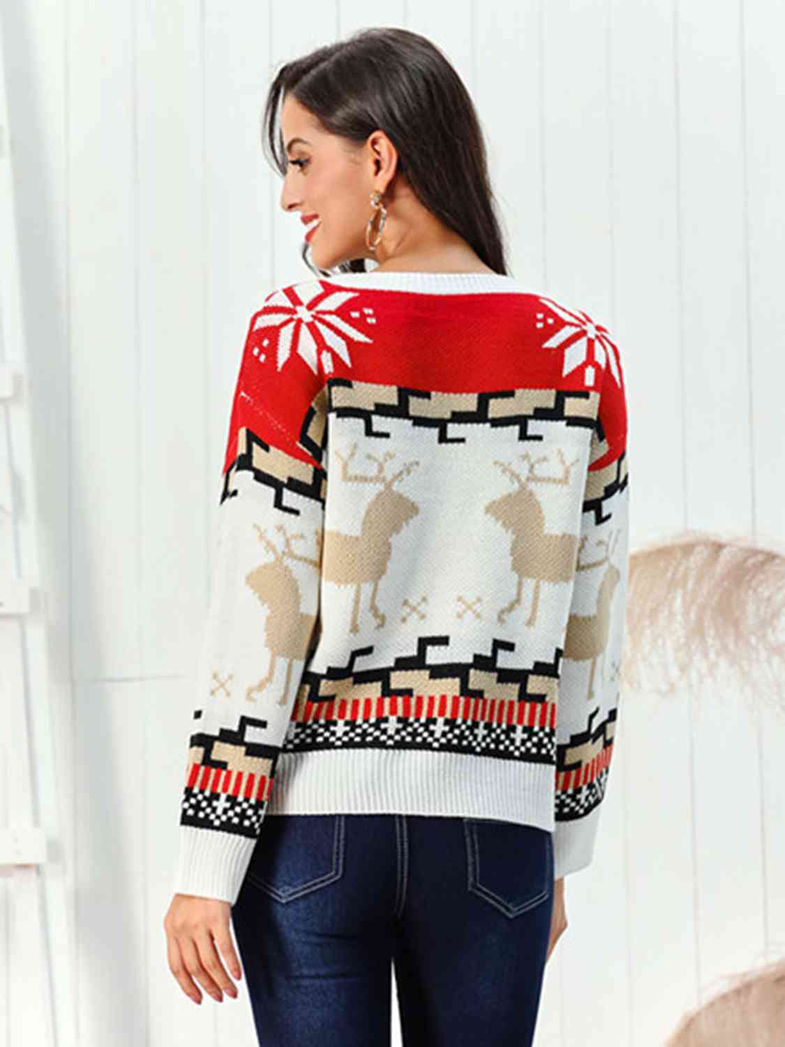 Pull Col Rond Renne