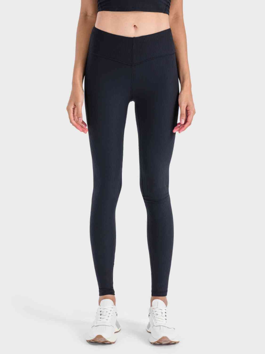 Leggings deportivos con cintura ancha