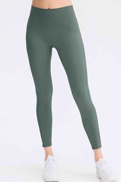 Pantalon de sport long coupe slim à large ceinture