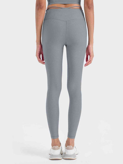 Leggings deportivos con cintura ancha