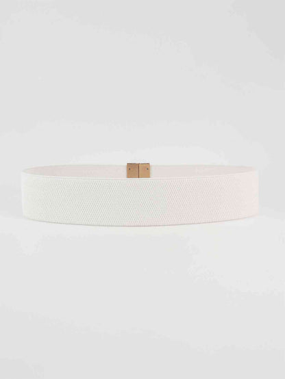 Ceinture élastique à boucle en alliage