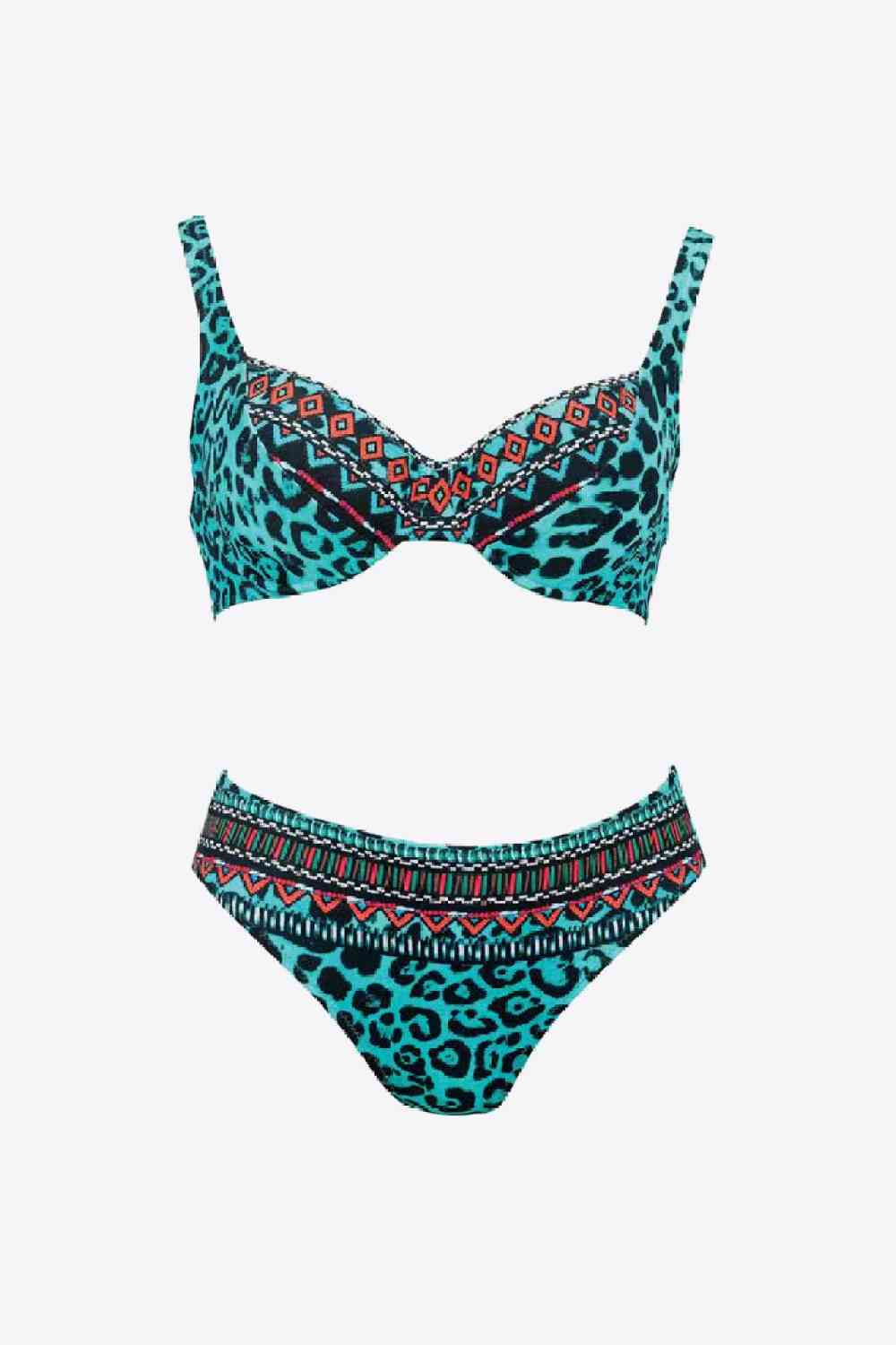 Ensemble bikini léopard