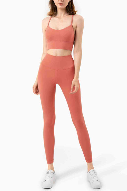 Legging cheville taille haute Feel Like Skin