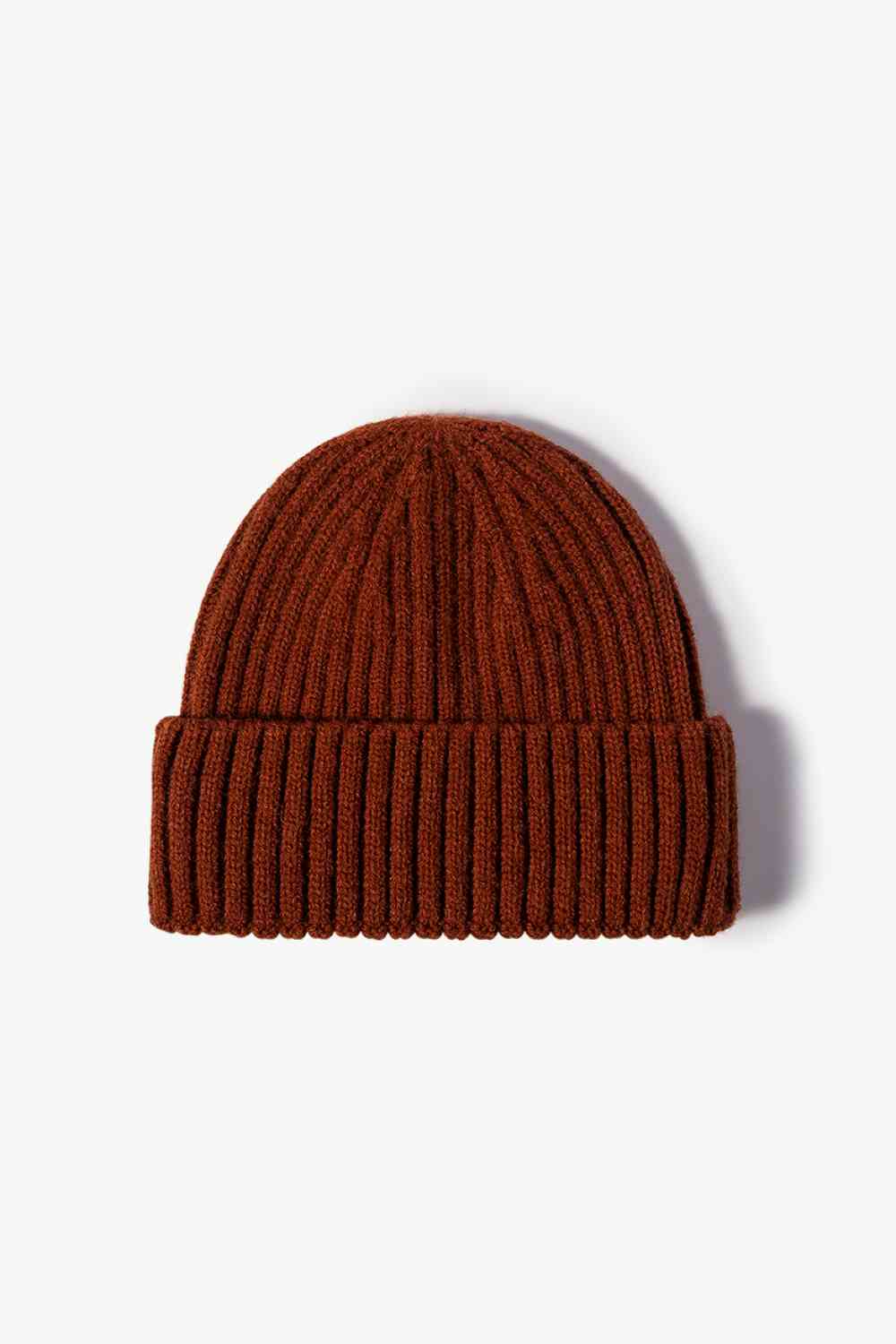 Rib-Knit Cuff Beanie